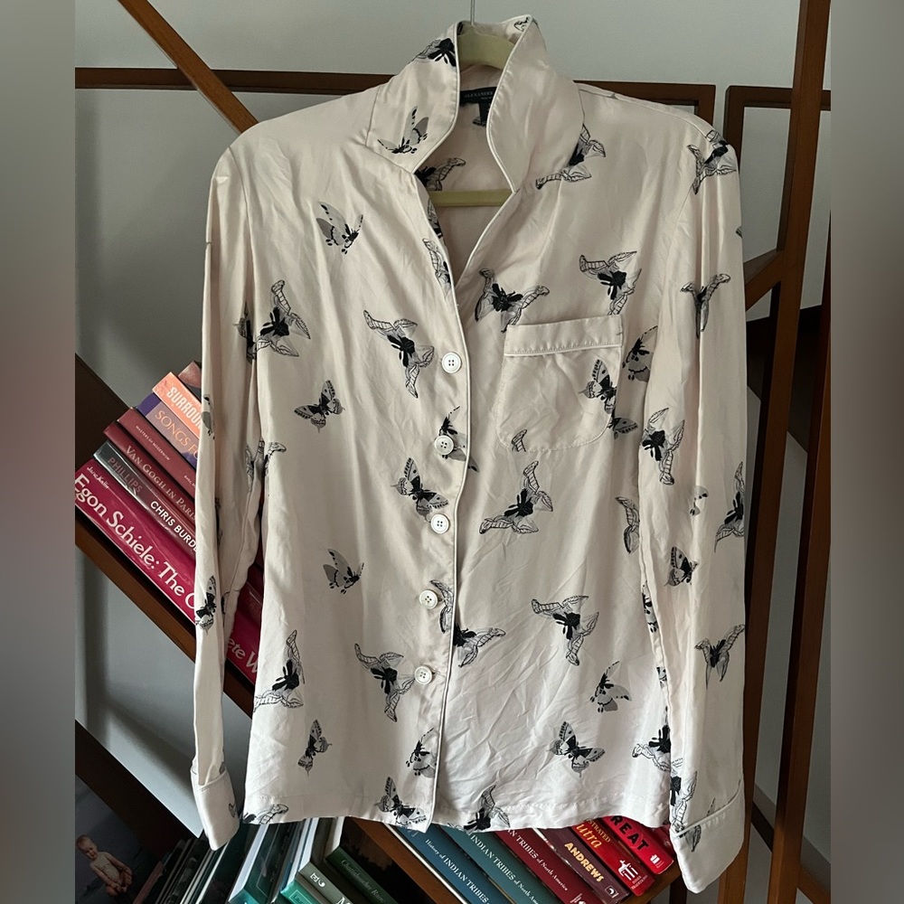 Alexander McQueen silk top